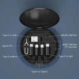 Fast Charging Travel Cabel Set