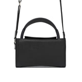 Leather Case with Adjustable Fabric Strap for AirPods Max (Black)